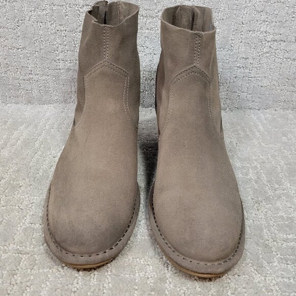UGG Bandara Women's Size 11 US Brown Suede Back Zip Casual Bootie Boots 1095053 - Picture 2 of 7